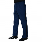 Spodnie Wyjściowe Holenderskiej Policji – Oryginał z Demobilu, Royal Blue z Czarnym Lampasem (1918712)