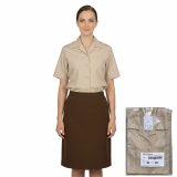 Brytyjska koszula wojskowa DAMSKA FAWN z krótkim rękawem - nowa (1574569)