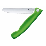 Nóż Victorinox Swiss Classic 6.7836.F4B ząbkowany, zielony (1663691)