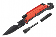 Nóż Ratowniczy BSH ADVENTURE 3w1 N-061X Latarka Krzesiwo (1937692)