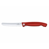Nóż Victorinox Swiss Classic 6.7831.FB ząbkowany, czerwony (1663689)