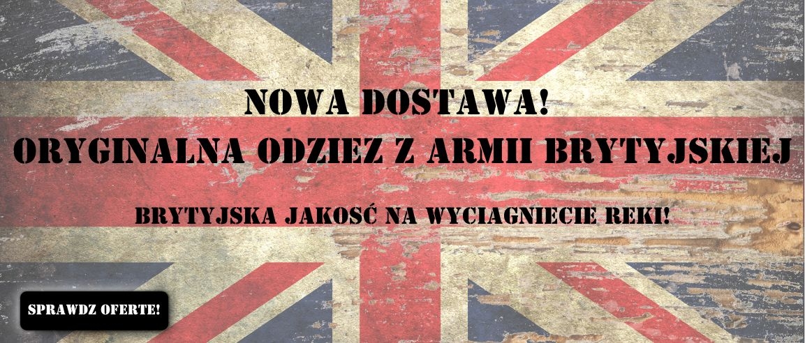 Wielka Dostawa Demobilu z Armii Brytyjskiej!