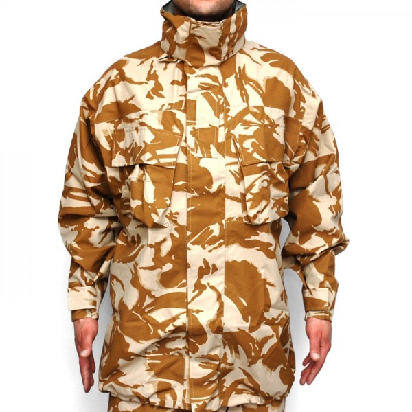 Genuine British Army Issue Goretex Jacket MVP Desert DPM Camouflage ...