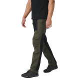 Spodnie outdoorowe Helikon - tex Hybrid Outback Pants DuraCanvas Taiga Green / Black - SP-HOP-DC-0901A (1786784)